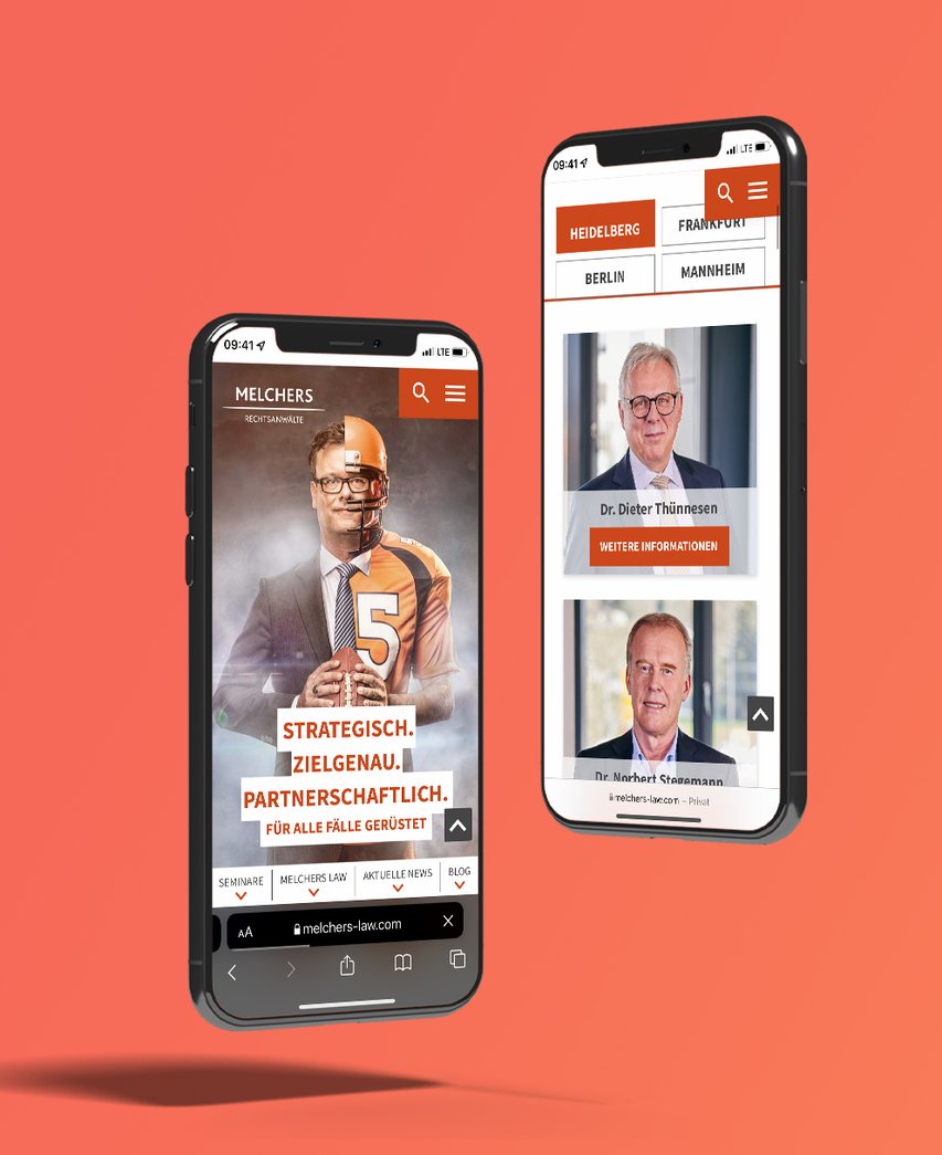 Webseiten-Relaunch analog Kampagne. Melchers_Website_5